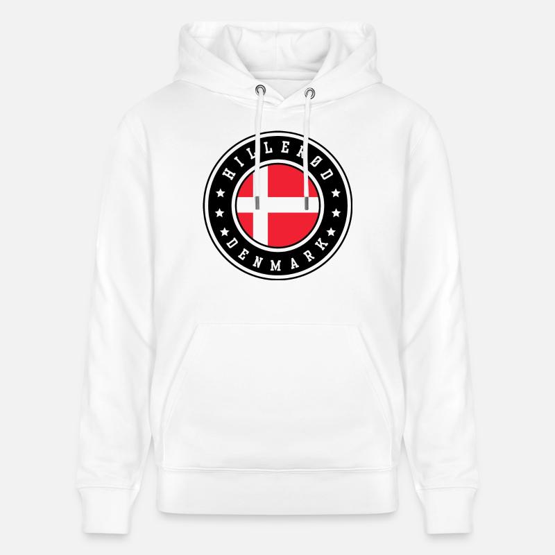 Hillerød, Danemark - Sweat à capuche bio CRUISER Stanley/Stella Unisexe - blanc