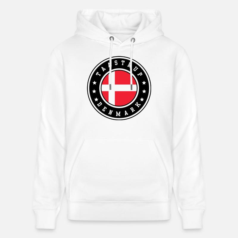 Taastrup Danemark - Sweat à capuche bio CRUISER Stanley/Stella Unisexe - blanc