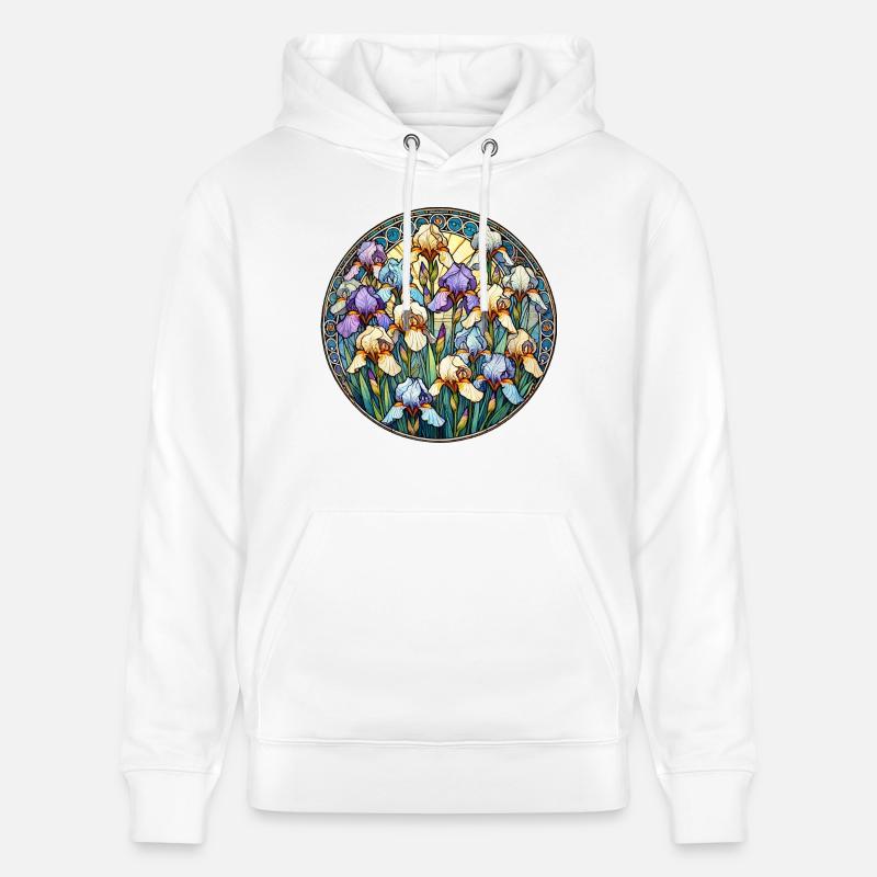 Iris - Sweat à capuche bio CRUISER Stanley/Stella Unisexe - blanc