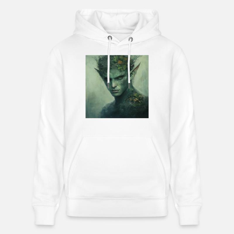 Elfe - Sweat à capuche bio CRUISER Stanley/Stella Unisexe - blanc