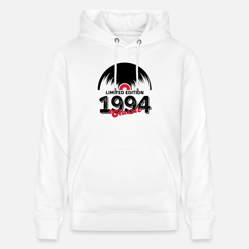 Limited edition 1994 Classic vinyle - Sweat à capuche bio CRUISER Stanley/Stella Unisexe - blanc