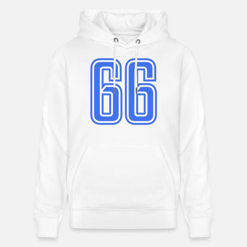 66 - Sweat à capuche bio CRUISER Stanley/Stella Unisexe - blanc
