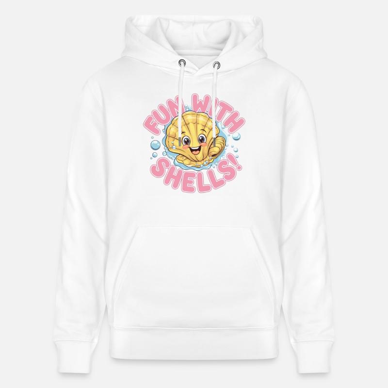 AMUSER AVEC - Sweat à capuche bio CRUISER Stanley/Stella Unisexe - blanc