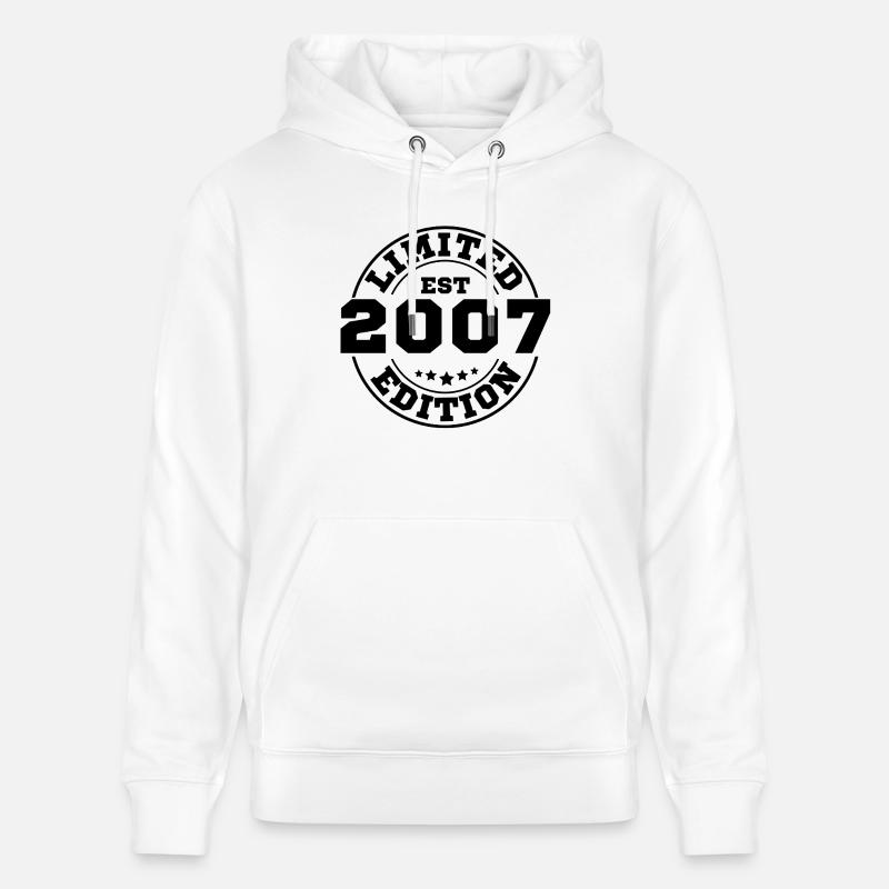 2007 limited edition - Sweat à capuche bio CRUISER Stanley/Stella Unisexe - blanc
