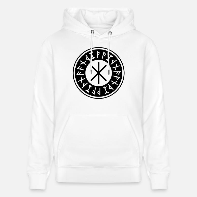 odins_schutz - Stanley/Stella Unisex Bio-Hoodie CRUISER  - Weiß