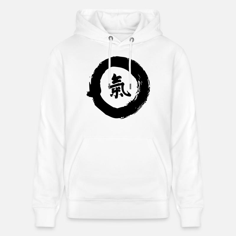 Ki - Sweat à capuche bio CRUISER Stanley/Stella Unisexe - blanc