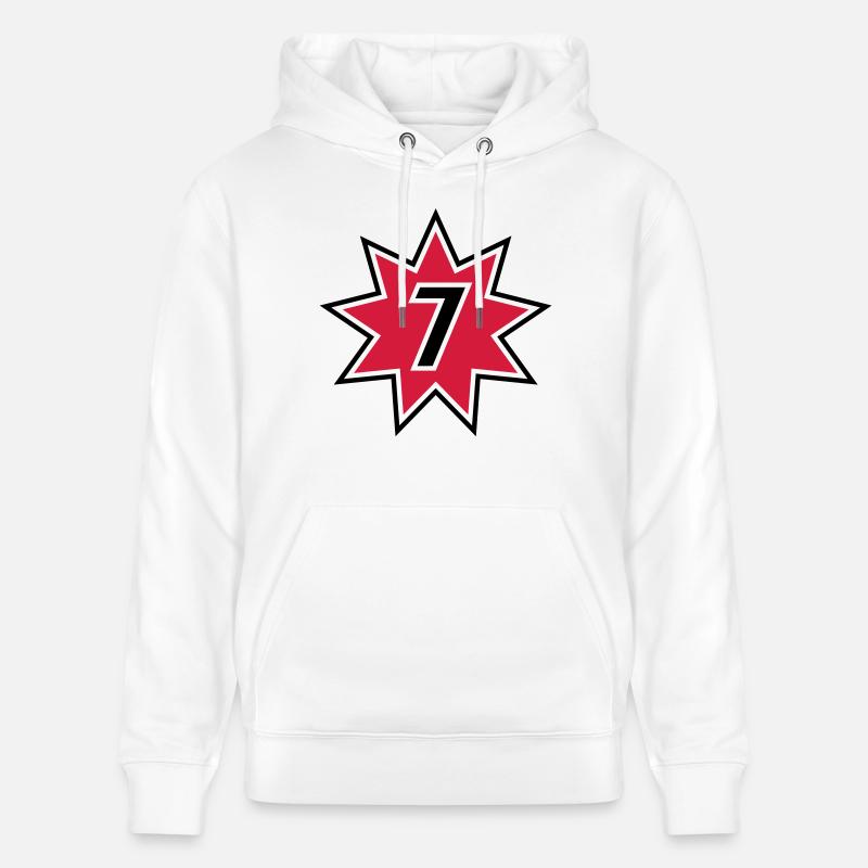 7 - Sweat à capuche bio CRUISER Stanley/Stella Unisexe - blanc
