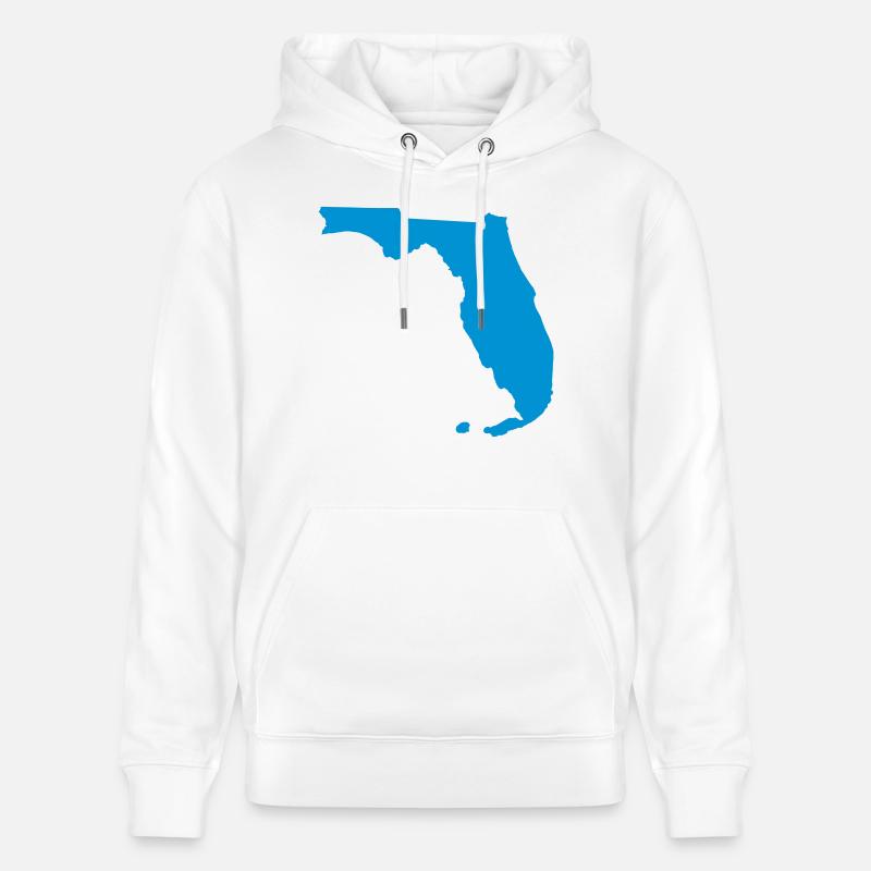 Floride - Sweat à capuche bio CRUISER Stanley/Stella Unisexe - blanc