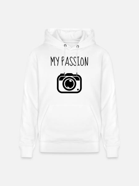 Fotograf / Fotografie / Bild / Video - Stanley/Stella Unisex Bio-Hoodie CRUISER - Weiß