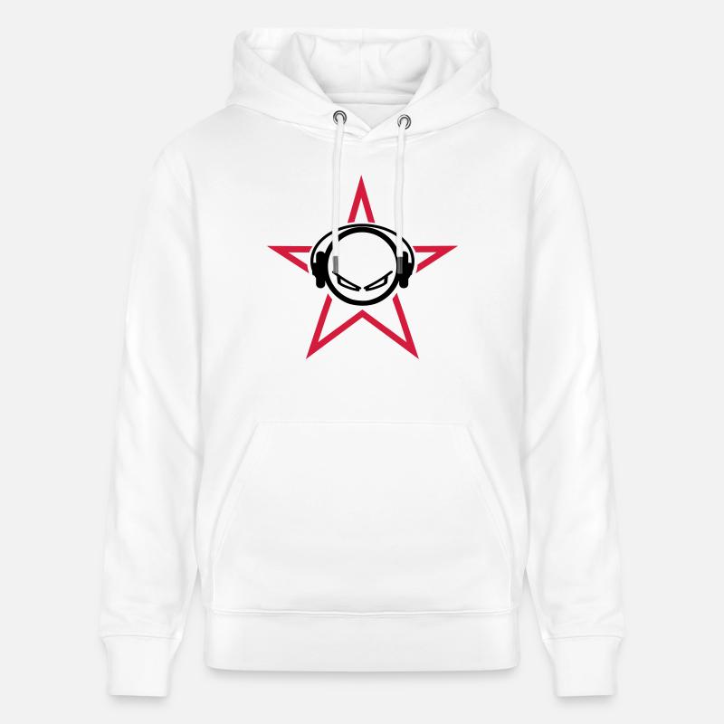 DJ - Sweat à capuche bio CRUISER Stanley/Stella Unisexe - blanc