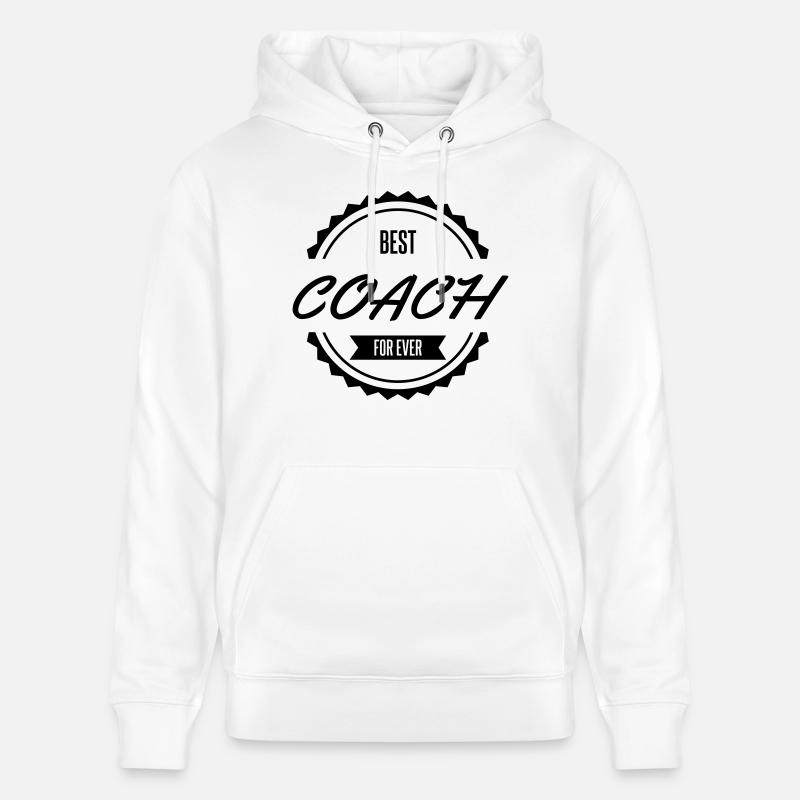 best coach - Sweat à capuche bio CRUISER Stanley/Stella Unisexe - blanc