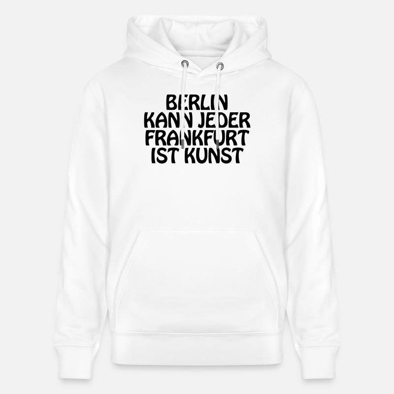 Berlin kann jeder - FFM - Stanley/Stella Unisex Bio-Hoodie CRUISER  - Weiß