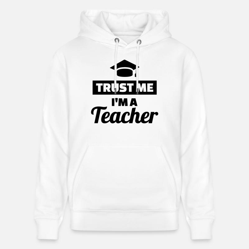 Prof - Sweat à capuche bio CRUISER Stanley/Stella Unisexe - blanc