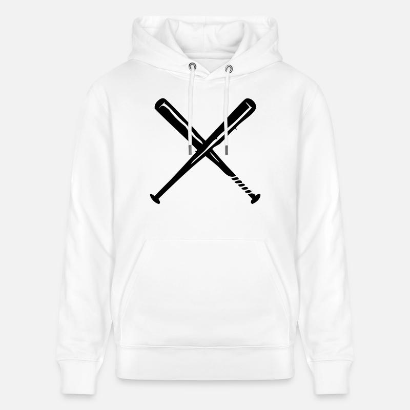 baseballschlaeger - Sweat à capuche bio CRUISER Stanley/Stella Unisexe - blanc