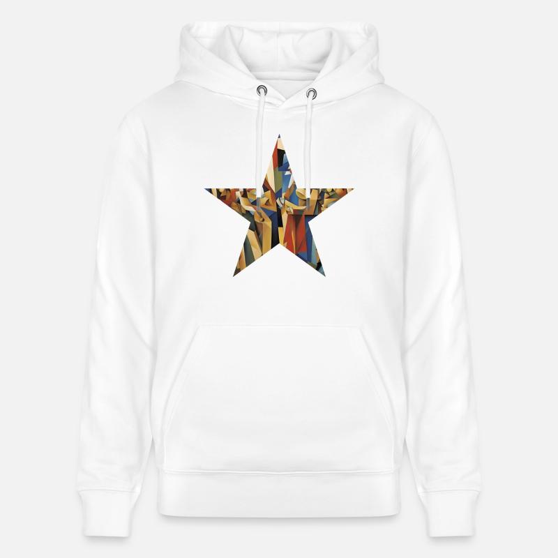 etoile - Sweat à capuche bio CRUISER Stanley/Stella Unisexe - blanc