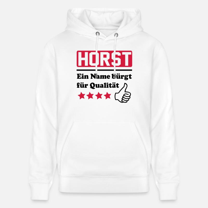 môle - Sweat à capuche bio CRUISER Stanley/Stella Unisexe - blanc