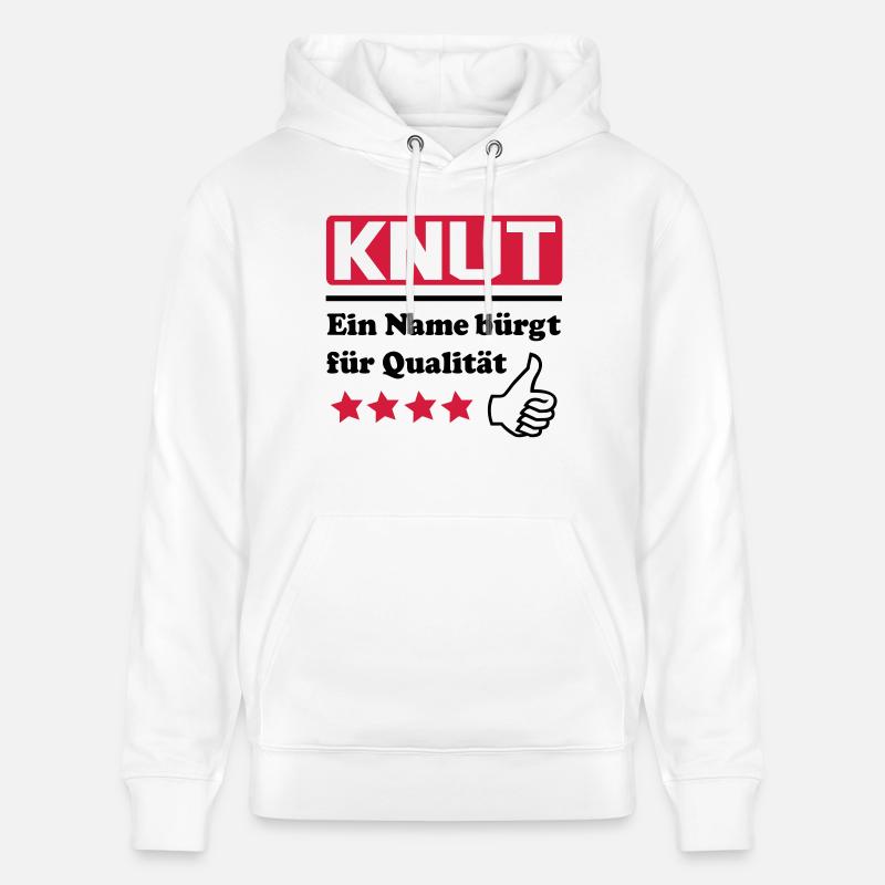 knut - Stanley/Stella Unisex Bio-Hoodie CRUISER  - Weiß