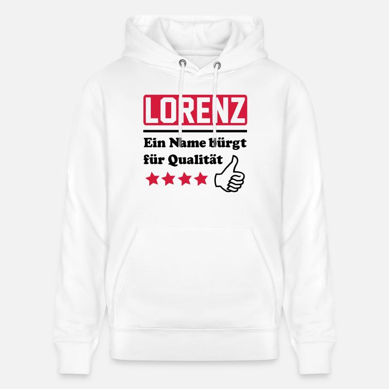 lorenz - Sweat à capuche bio CRUISER Stanley/Stella Unisexe - blanc