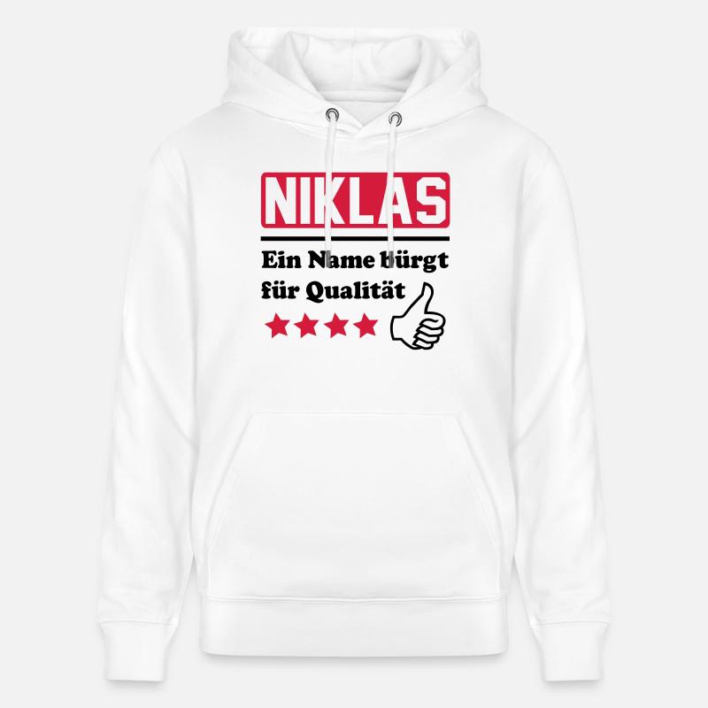 niklas - Sweat à capuche bio CRUISER Stanley/Stella Unisexe - blanc
