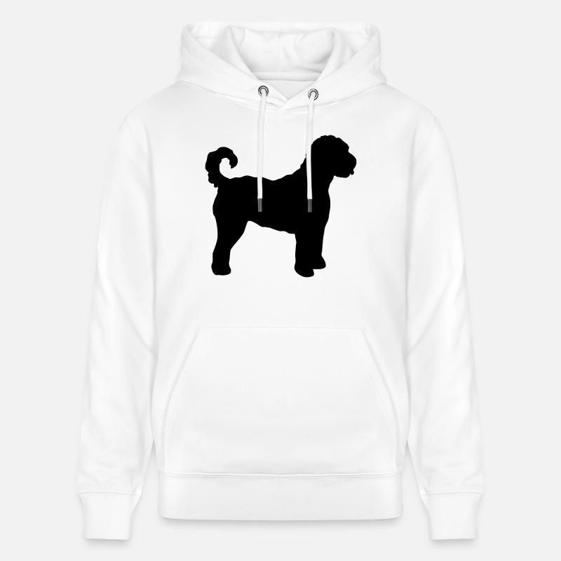 Labradoodle - Sweat à capuche bio CRUISER Stanley/Stella Unisexe - blanc