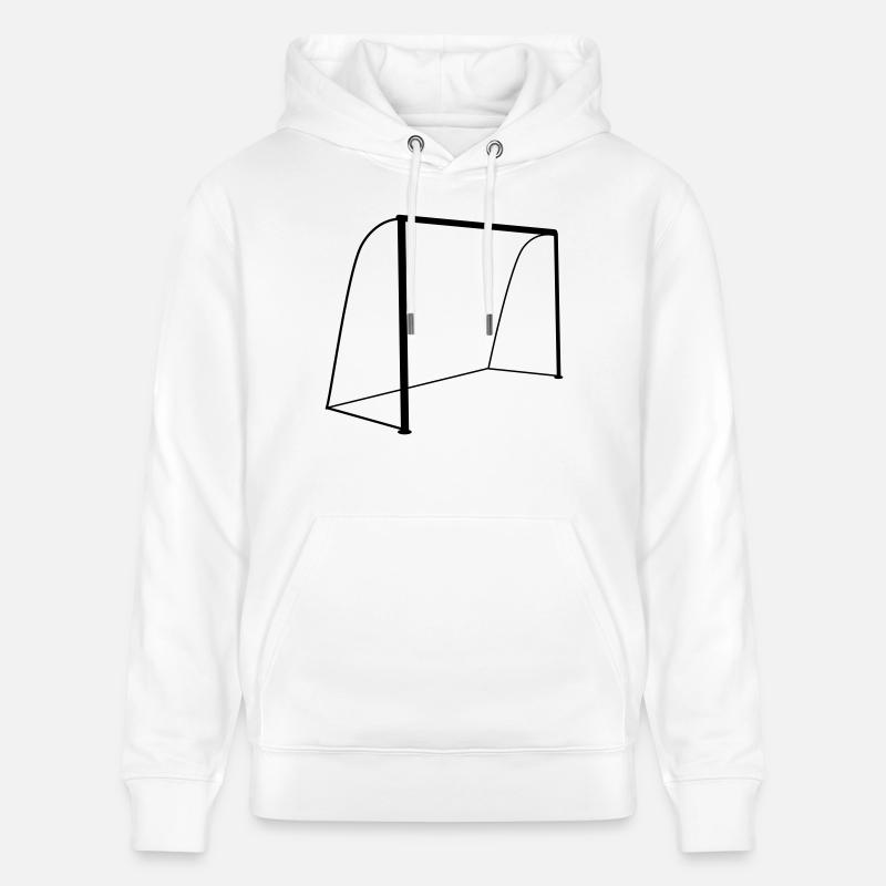 l'objectif - Sweat à capuche bio CRUISER Stanley/Stella Unisexe - blanc