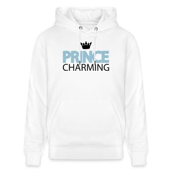 prince_charming - Stanley/Stella CRUISER Unisex Organic Hoodie - white - Front - Alina (178cm) & Michal (187cm)