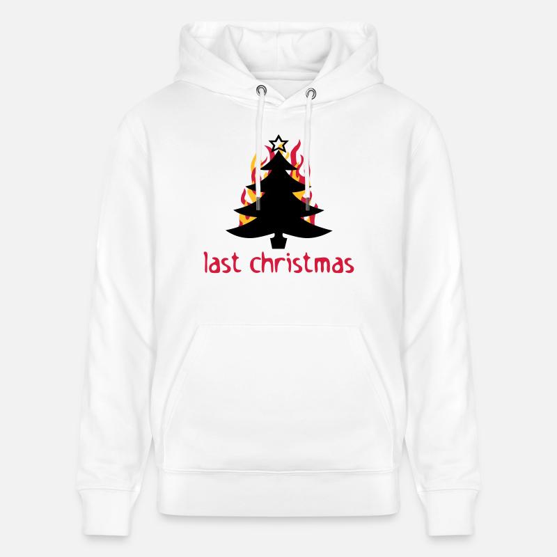 last christmas - Sweat à capuche bio CRUISER Stanley/Stella Unisexe - blanc