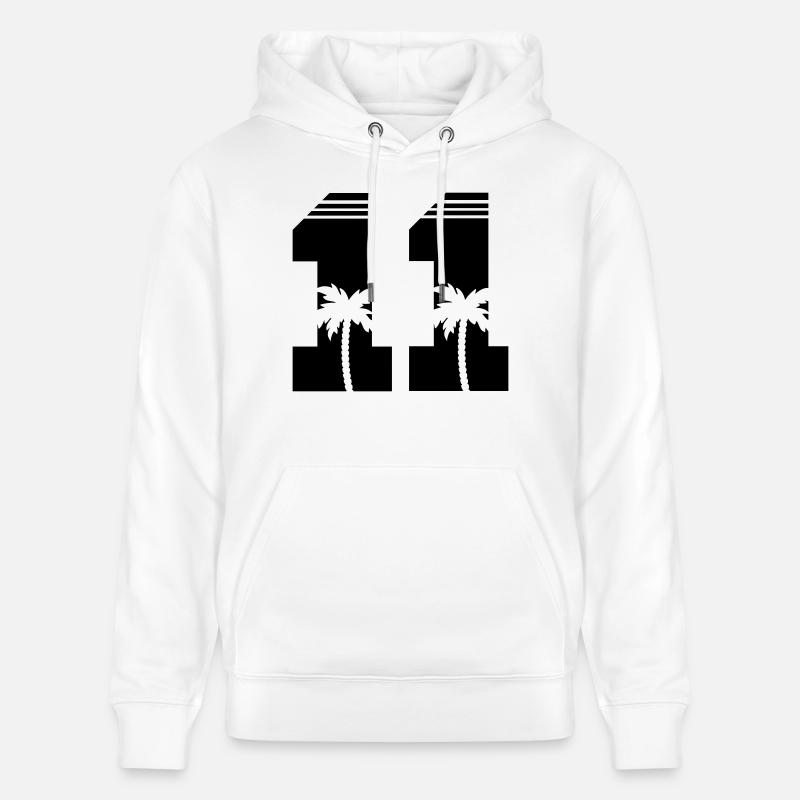 11 - Sweat à capuche bio CRUISER Stanley/Stella Unisexe - blanc