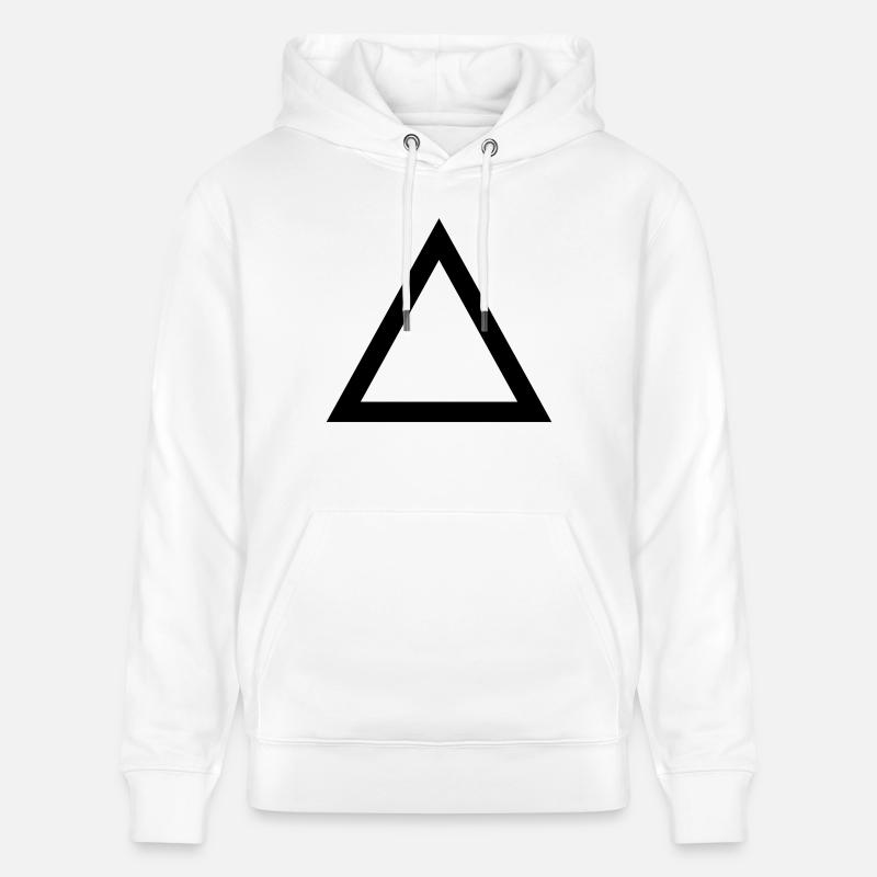 Triangle - Sweat à capuche bio CRUISER Stanley/Stella Unisexe - blanc