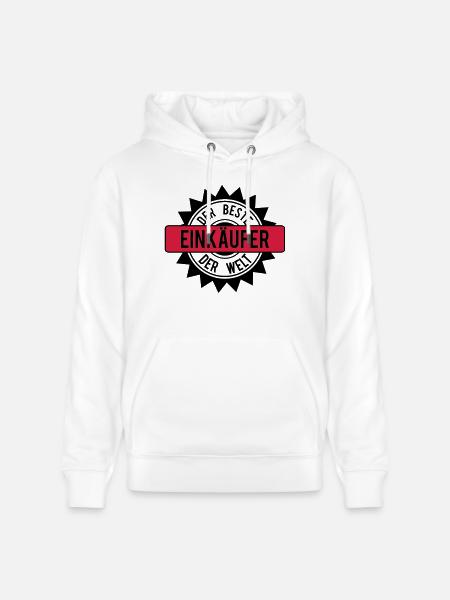 der beste einkaufer 2c - Stanley/Stella Unisex Bio-Hoodie CRUISER  - Weiß