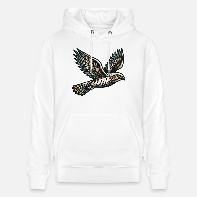 Rapace - Sweat à capuche bio CRUISER Stanley/Stella Unisexe - blanc