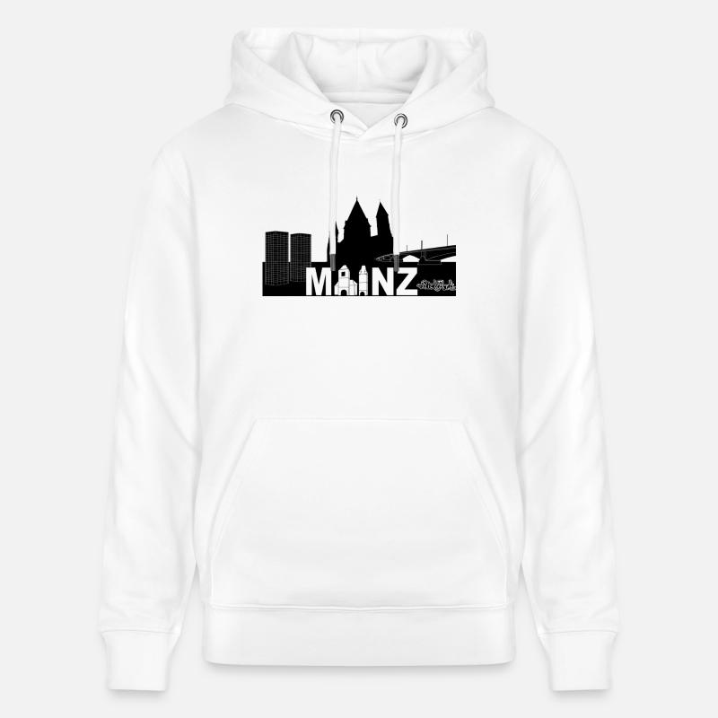 Mayence blanc - Sweat à capuche bio CRUISER Stanley/Stella Unisexe - blanc