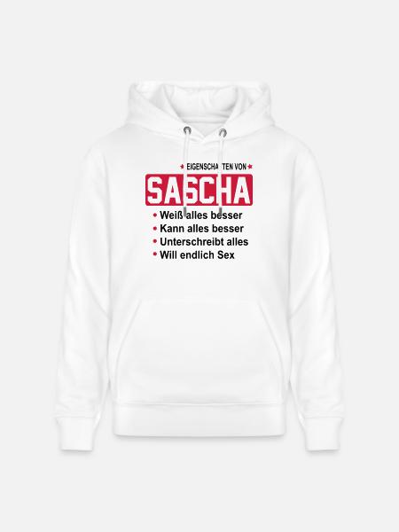 sascha - Stanley/Stella Unisex Bio-Hoodie CRUISER - Weiß