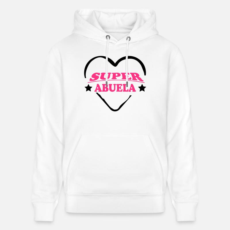 Super abuela 111 - Sweat à capuche bio CRUISER Stanley/Stella Unisexe - blanc