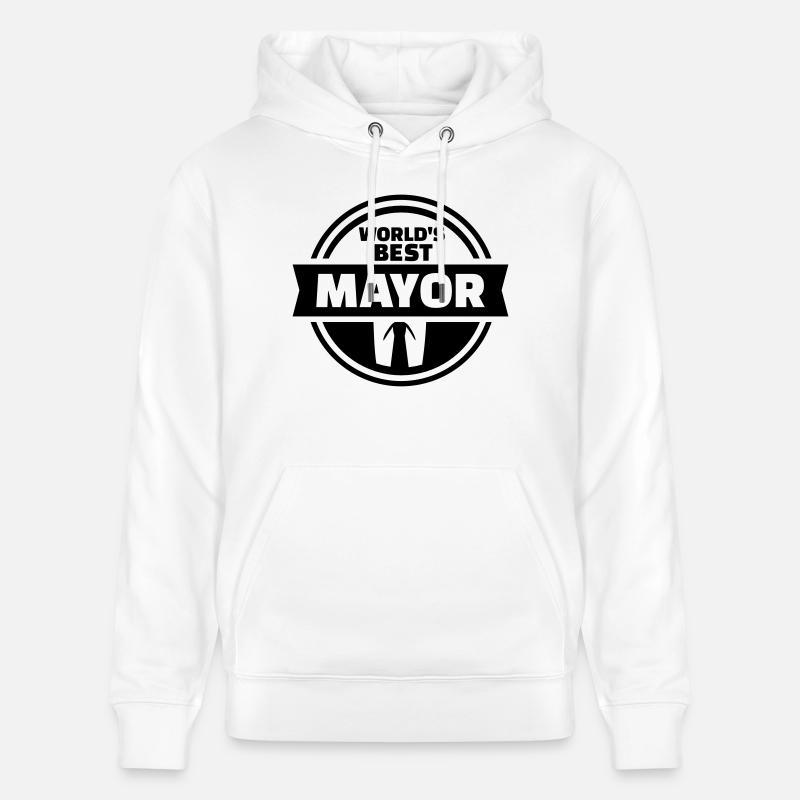Mayor - Sweat à capuche bio CRUISER Stanley/Stella Unisexe - blanc