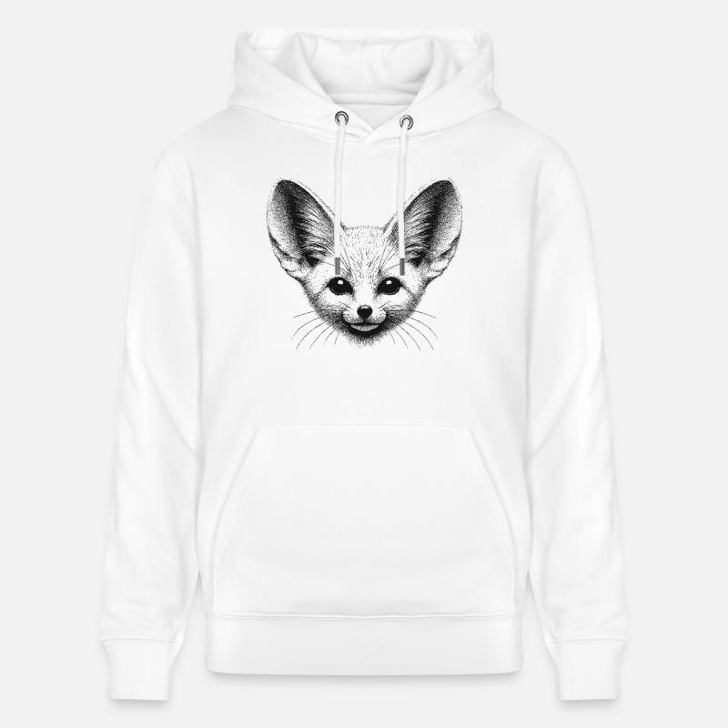 Fennec - Sweat à capuche bio CRUISER Stanley/Stella Unisexe - blanc