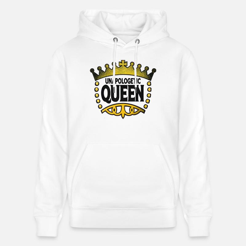 Unverfrorene Königin - Stanley/Stella Unisex Bio-Hoodie CRUISER - Weiß