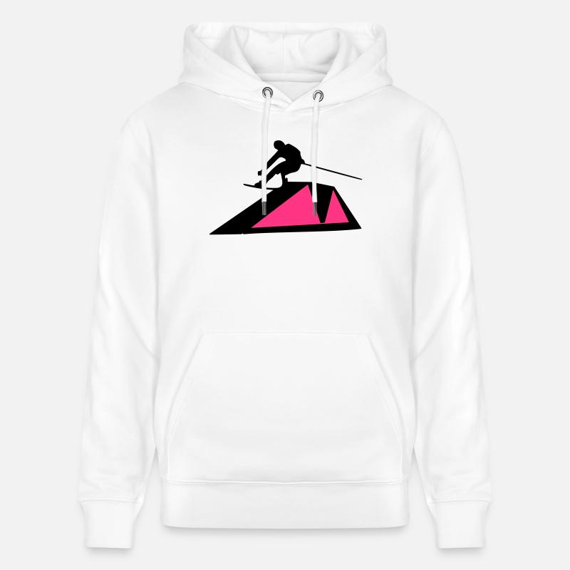 Wakeboarder/Wakeboard - Sweat à capuche bio CRUISER Stanley/Stella Unisexe - blanc