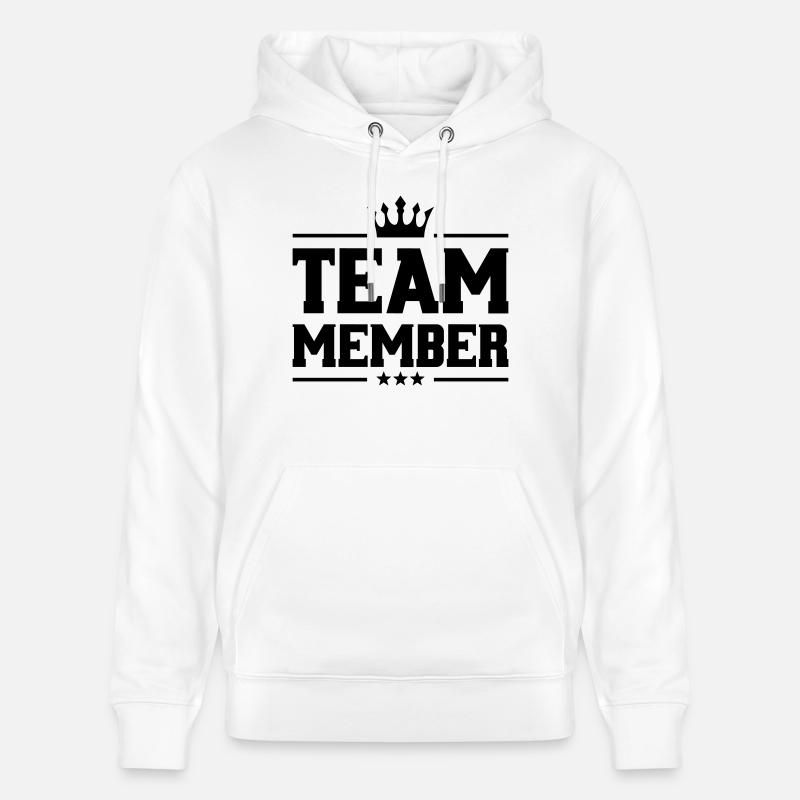 Membre de l’équipe Krone - Sweat à capuche bio CRUISER Stanley/Stella Unisexe - blanc