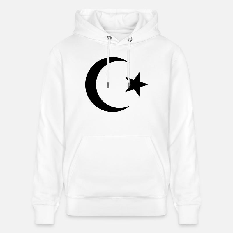 Islam - Sweat à capuche bio CRUISER Stanley/Stella Unisexe - blanc