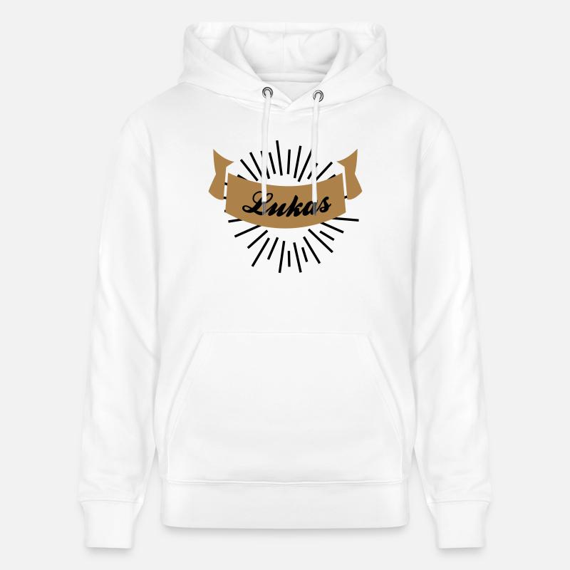 lukas - Stanley/Stella Unisex Bio-Hoodie CRUISER  - Weiß