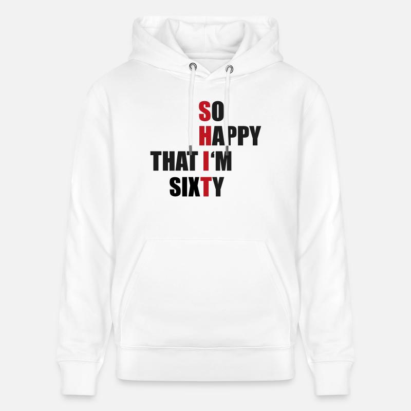 60 - Stanley/Stella Unisex Bio-Hoodie CRUISER - Weiß