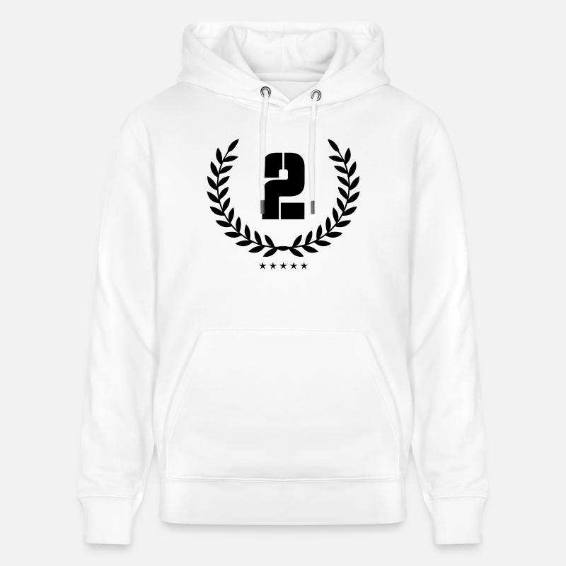 Couronne 2 - Sweat à capuche bio CRUISER Stanley/Stella Unisexe - blanc