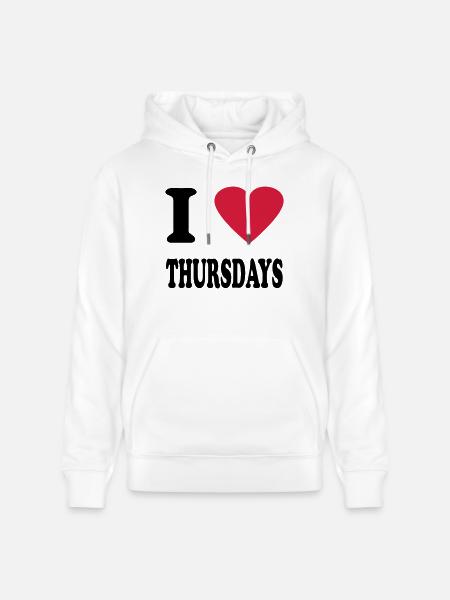 thursday - Stanley/Stella Unisex Bio-Hoodie CRUISER - Weiß