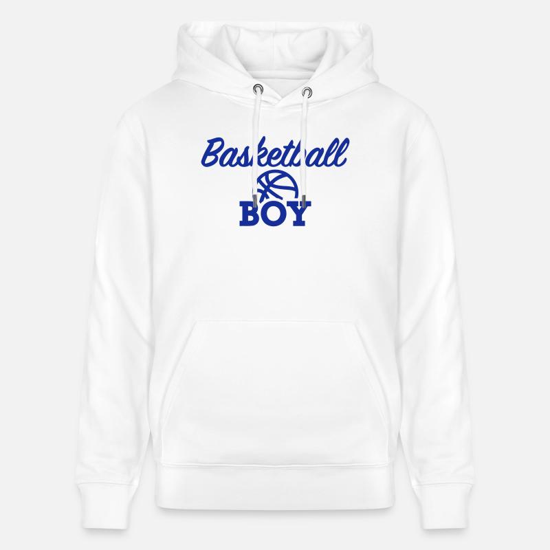 Basketball - Sweat à capuche bio CRUISER Stanley/Stella Unisexe - blanc