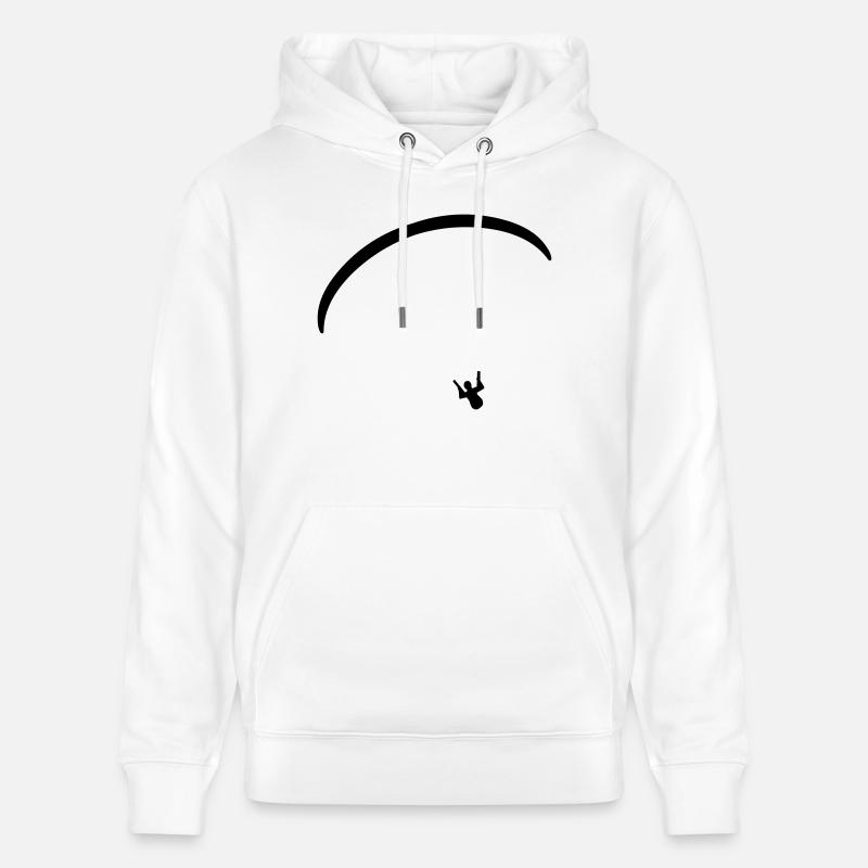 Paragliding - Stanley/Stella Unisex Bio-Hoodie CRUISER  - Weiß