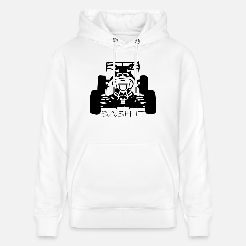 Bash it buggy - Stanley/Stella Unisex Bio-Hoodie CRUISER  - Weiß