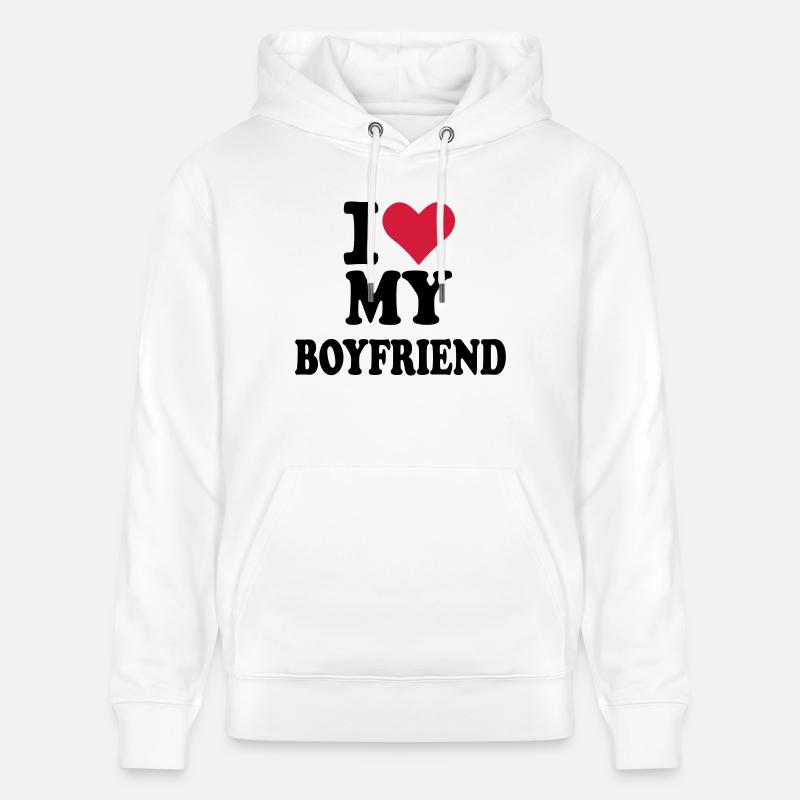Boyfriend - ami - Sweat à capuche bio CRUISER Stanley/Stella Unisexe - blanc
