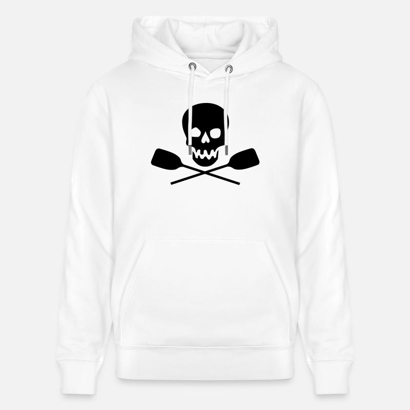 rangée - Sweat à capuche bio CRUISER Stanley/Stella Unisexe - blanc