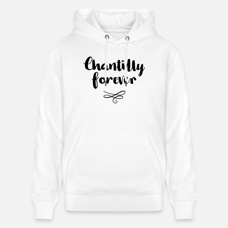 Chantilly Forever - Sweat à capuche bio CRUISER Stanley/Stella Unisexe - blanc